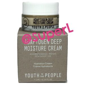 3/$15 NEW Youth To The People Adaptogen Deep Moisture Cream Moisturizer